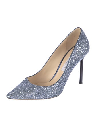 Jimmy Choo Glitter Glitter Accents Pumps