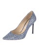 Jimmy Choo Glitter Glitter Accents Pumps
