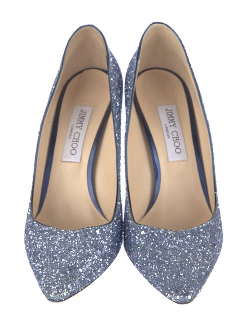 Jimmy Choo Glitter Glitter Accents Pumps