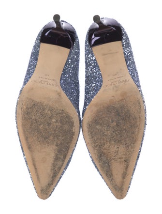 Jimmy Choo Glitter Glitter Accents Pumps