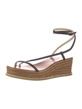 Jimmy Choo Leather Espadrilles