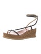 Jimmy Choo Leather Espadrilles