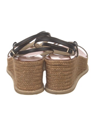 Jimmy Choo Leather Espadrilles