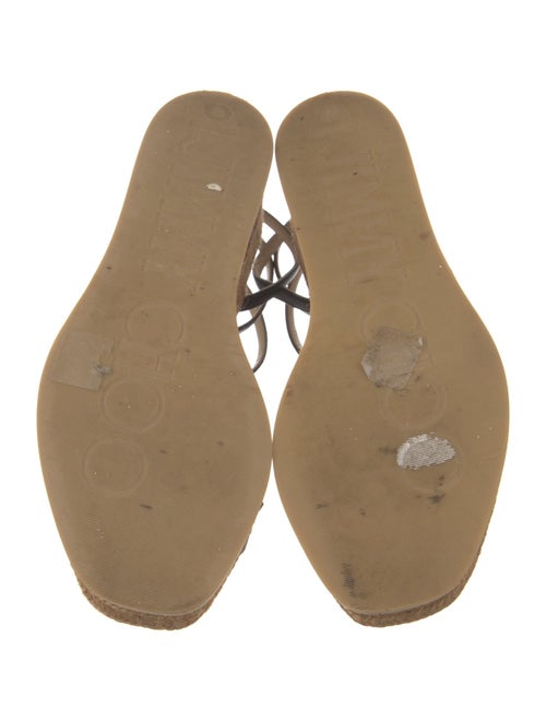 Jimmy Choo Leather Espadrilles