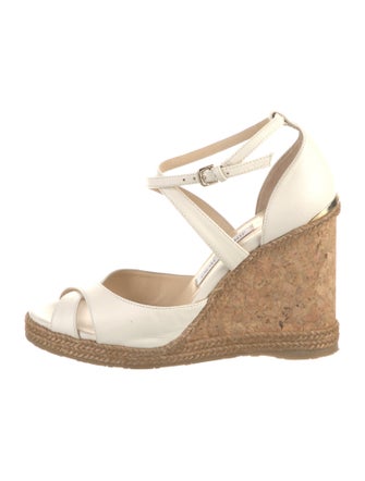 Jimmy Choo Leather Espadrilles