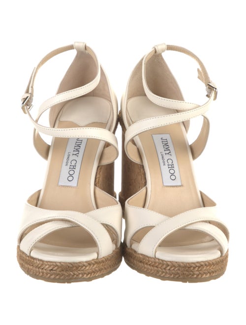 Jimmy Choo Leather Espadrilles