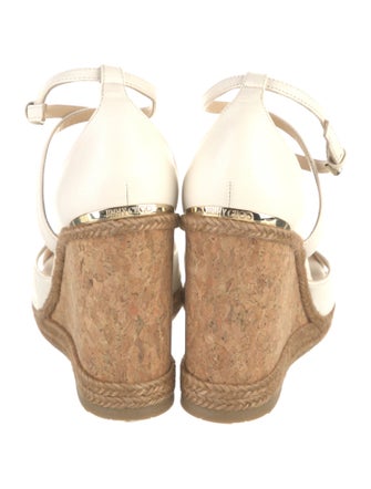 Jimmy Choo Leather Espadrilles