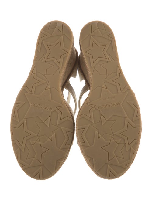 Jimmy Choo Leather Espadrilles