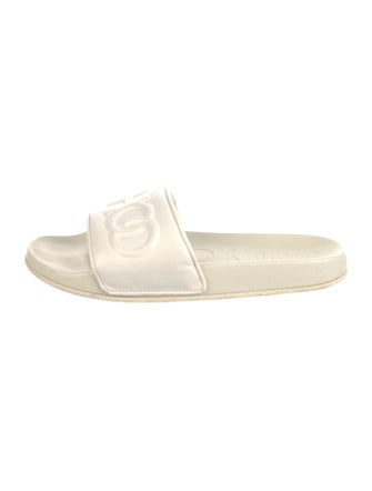 Jimmy Choo Leather Slides