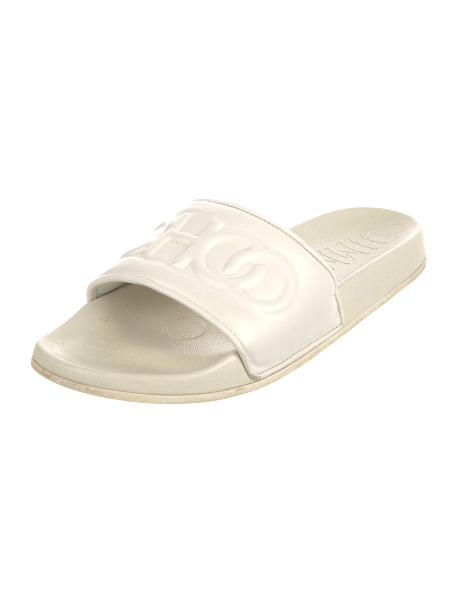 Jimmy Choo Leather Slides