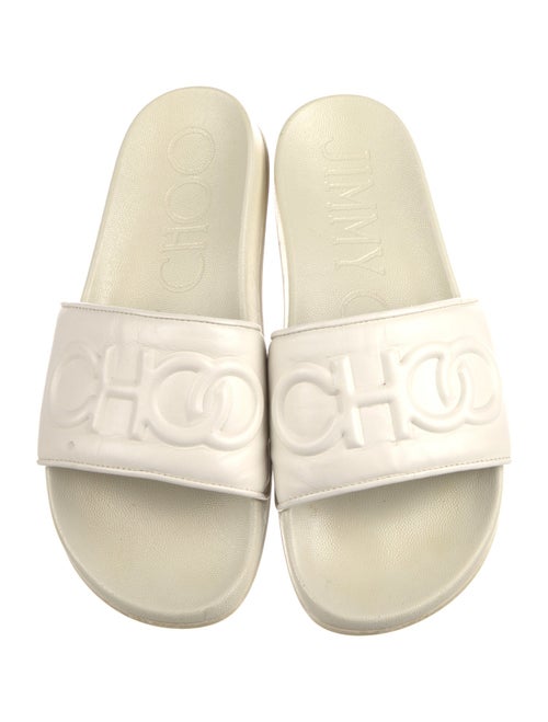 Jimmy Choo Leather Slides