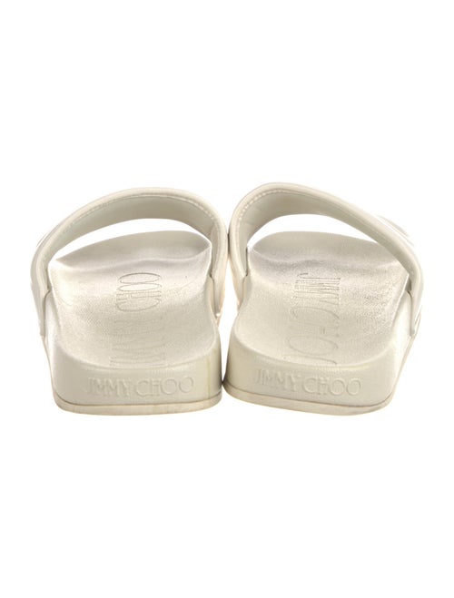 Jimmy Choo Leather Slides