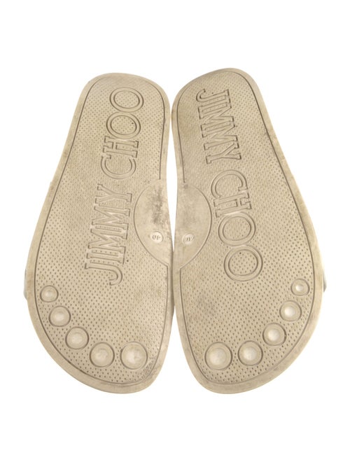 Jimmy Choo Leather Slides