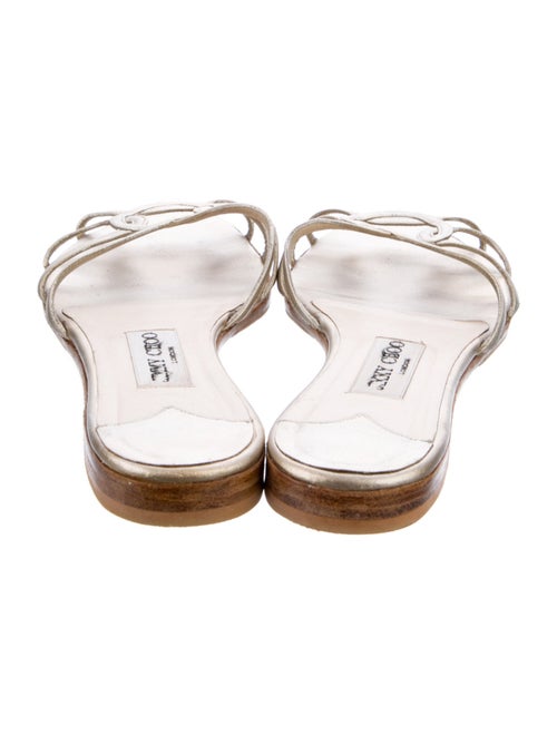 Jimmy Choo Leather Slides