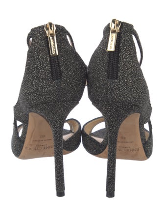 Jimmy Choo Glitter Sandals