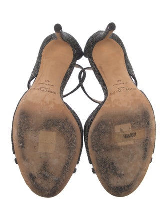 Jimmy Choo Glitter Sandals