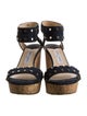 Jimmy Choo Suede Studded Accents Sandals