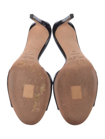Jimmy Choo Patent Leather Slides