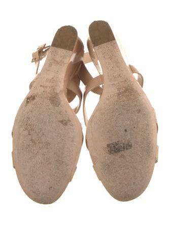 Jimmy Choo Patent Leather Slingback Sandals