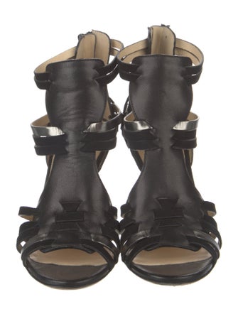 Jimmy Choo Leather Gladiator Sandals