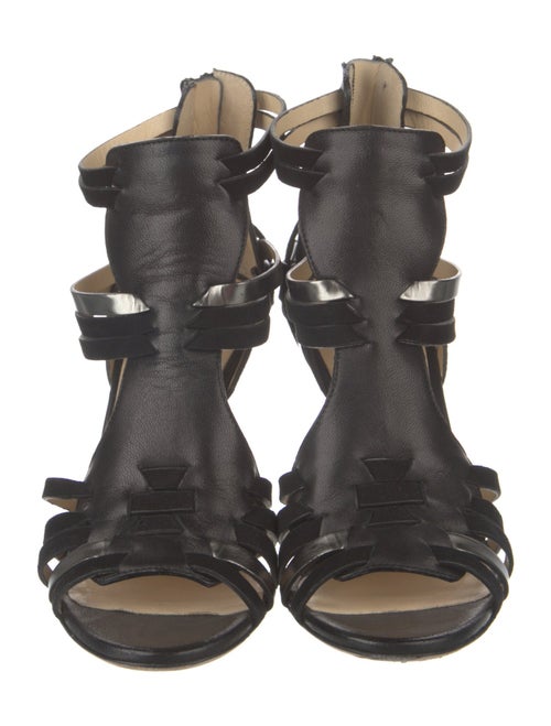 Jimmy Choo Leather Gladiator Sandals