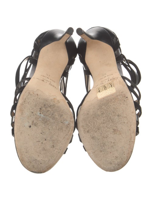 Jimmy Choo Leather Gladiator Sandals