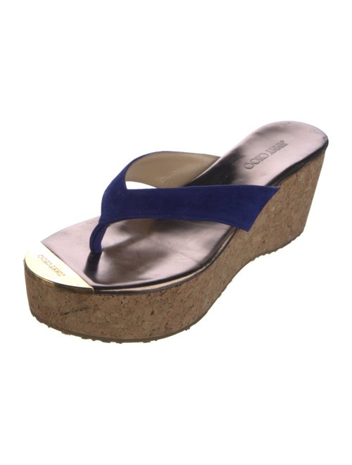 Jimmy Choo Suede Slides