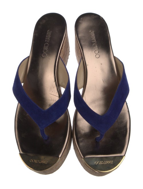 Jimmy Choo Suede Slides