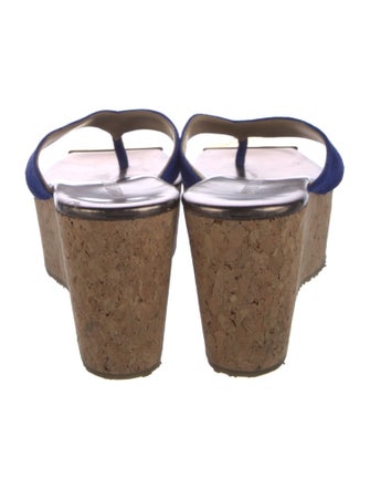 Jimmy Choo Suede Slides