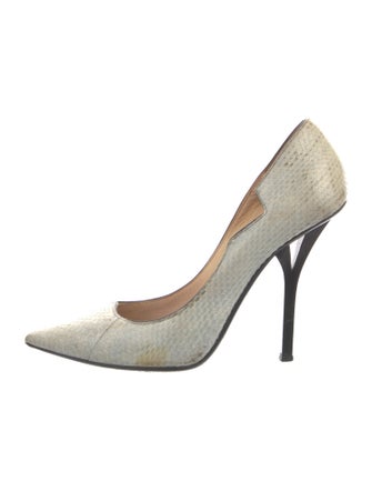Jimmy Choo Snakeskin Pumps