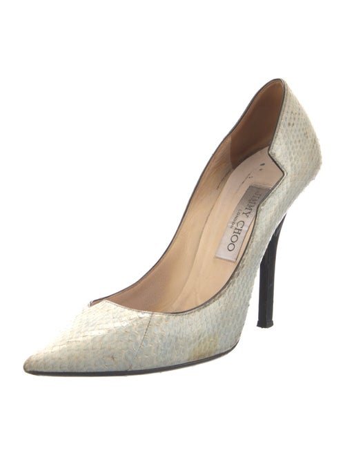 Jimmy Choo Snakeskin Pumps