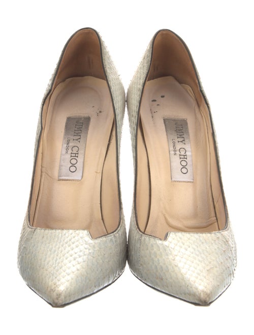 Jimmy Choo Snakeskin Pumps