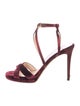 Jimmy Choo Velvet Sandals