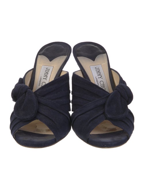 Jimmy Choo Suede Slingback Sandals