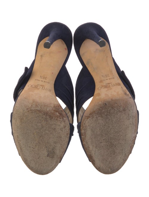 Jimmy Choo Suede Slingback Sandals