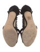 Jimmy Choo Suede Mesh Accents D'Orsay Pumps