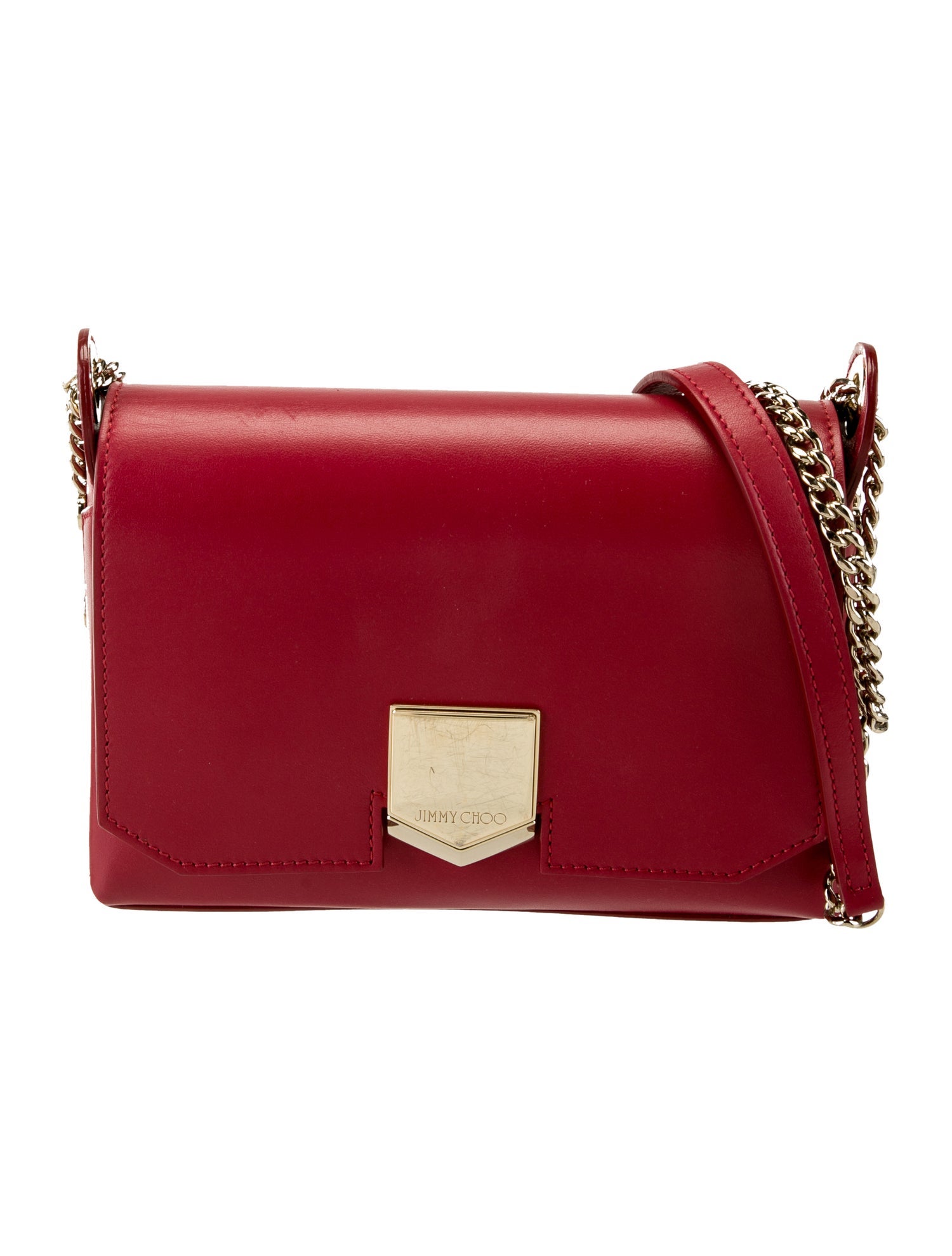 Jimmy Choo Leather Shoulder Bag