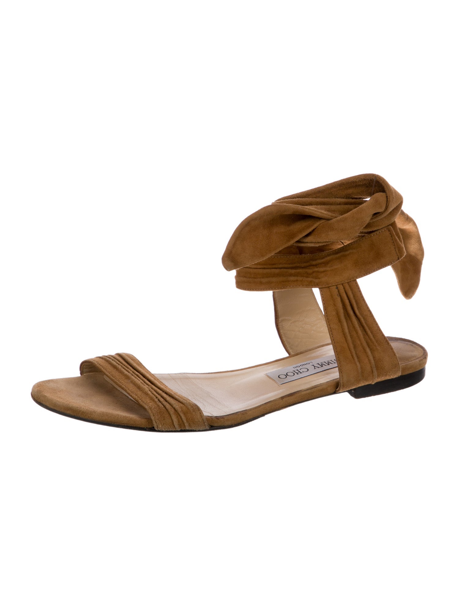 Jimmy Choo Suede Slingback Sandals