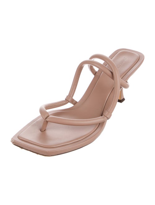 Jimmy Choo Leather Slides