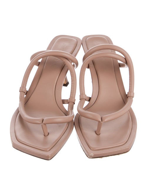 Jimmy Choo Leather Slides