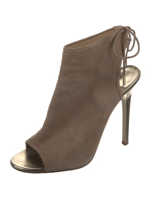 Jimmy Choo Suede Cutout Accent Slingback Pumps