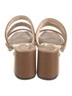 Jimmy Choo Leather Slides