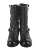 Jimmy Choo Leather Moto Boots
