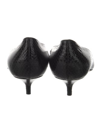 Jimmy Choo Embossed Leather Pumps