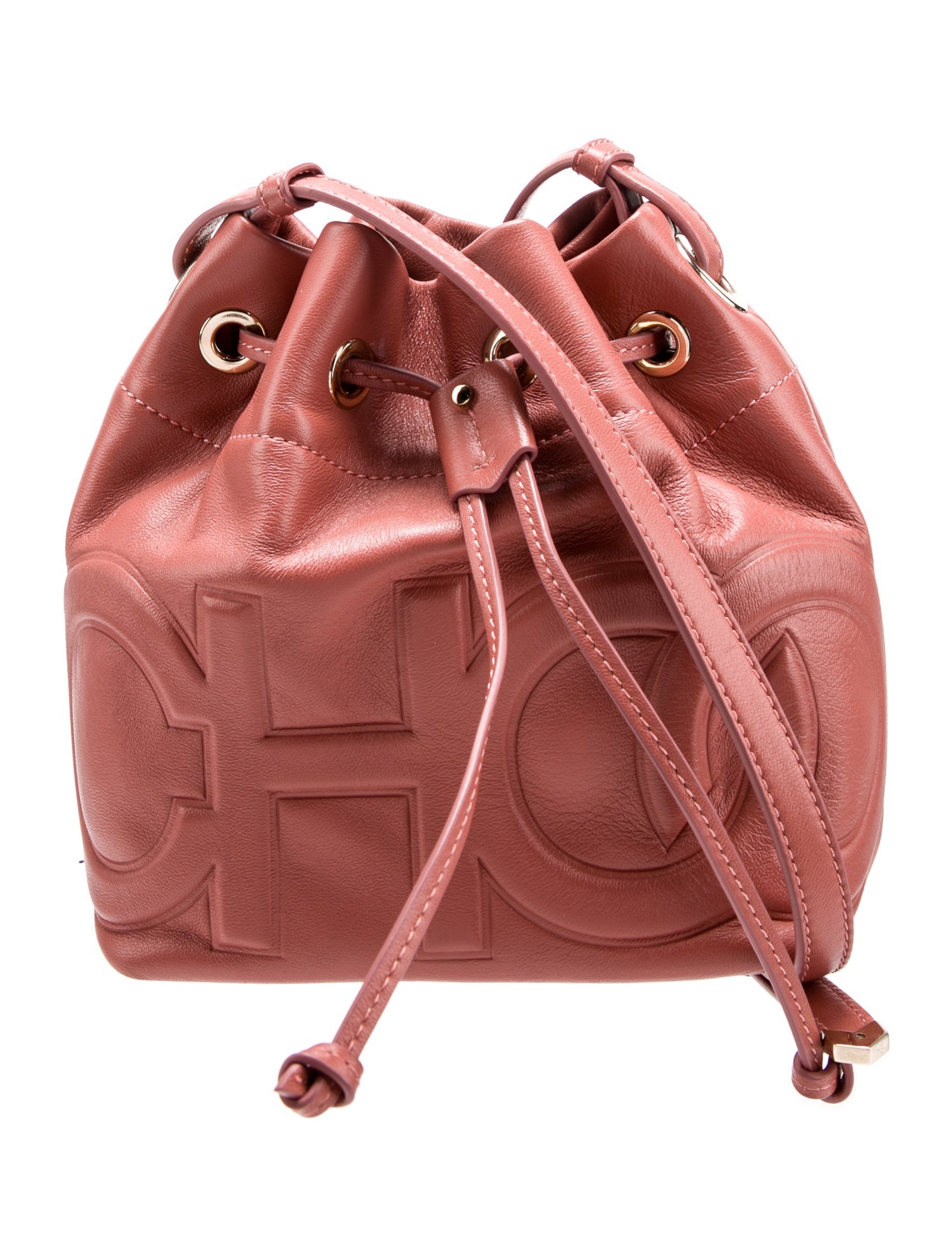 Jimmy Choo Leather Bucket Bag