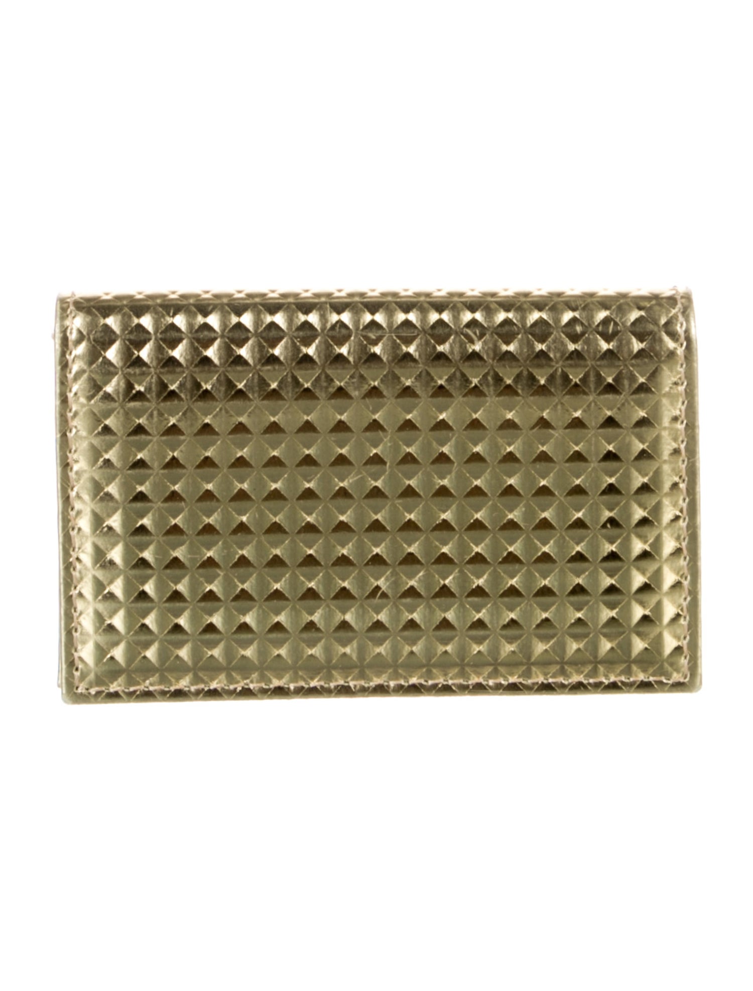 Jimmy Choo Embossed Leather Compact Wallet