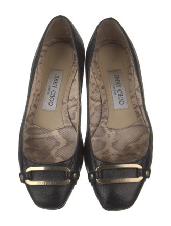 Jimmy Choo Leather Ballet Flats