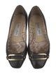 Jimmy Choo Leather Ballet Flats