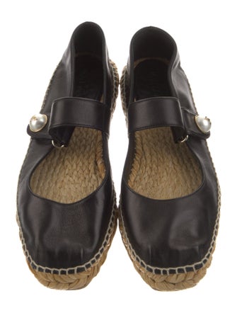 Jimmy Choo Leather Mary Jane Flats