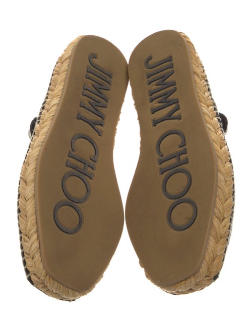 Jimmy Choo Leather Mary Jane Flats